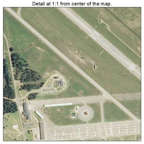 Aerial Photography Map of Columbus AFB, MS Mississippi