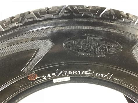 P24575r17 Goodyear Wrangler At Adventure 112 T Used 632nds Ebay