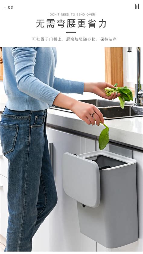 Kitchen Trash Can Kitchen Waste Bin Kitchen Garbage Cans Recycle ...