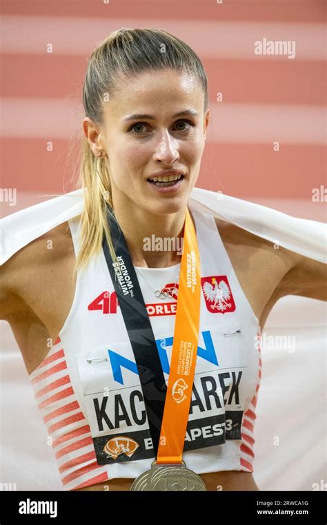 Natalia Kaczmarek Of Poland Competing In The 400m Women Final On Day