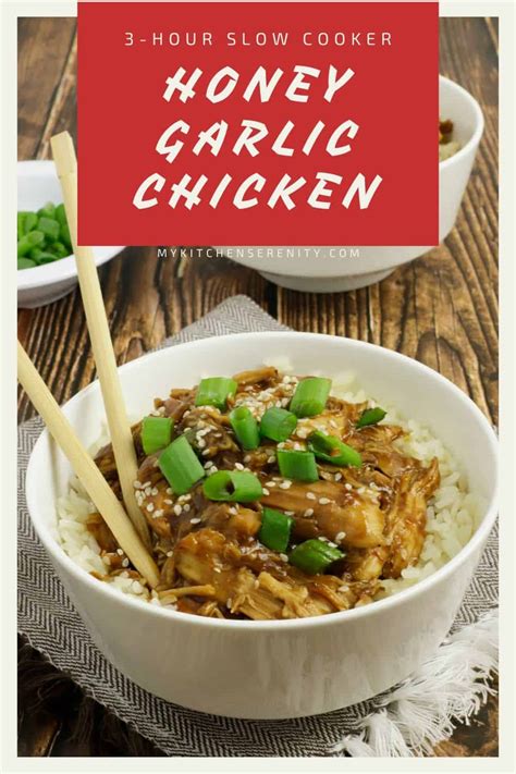 Easy Garlic Honey Chicken Crock Pot Recipe My Kitchen Serenity