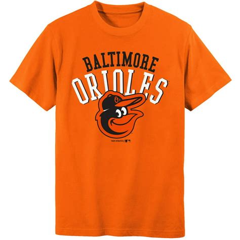 Mlb Baltimore Orioles Boys 4 18 Short Sleeve Alternate Color Tee Team