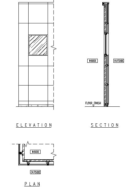 METAL PANEL FACADE CLADDING - CAD Files, DWG files, Plans and Details