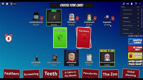 Roblox Apples To Pairs Card Game 2023 Youtube