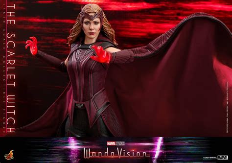 Hot Toys Previews Wandavision Scarlet Witch And Vision Figures