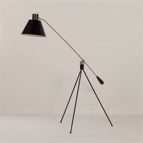 Vintage Magneto Floor Lamp By H Fillekes For Artiforte S