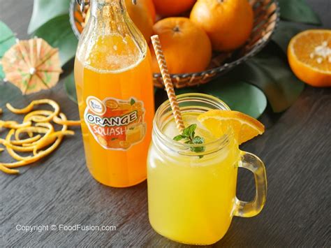 Orange Squash – Food Fusion