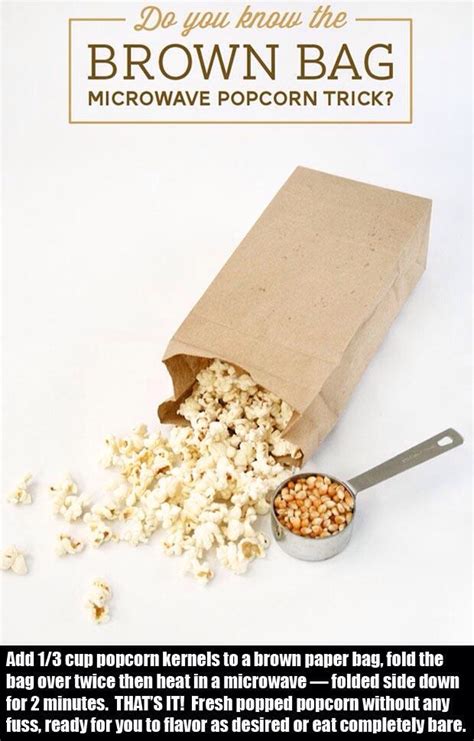 Brown Paper Bag Popcorn | Trusper