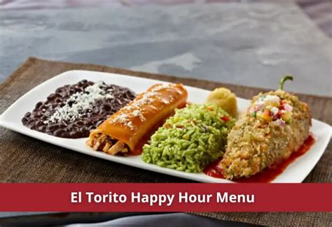 El Torito Happy Hour In