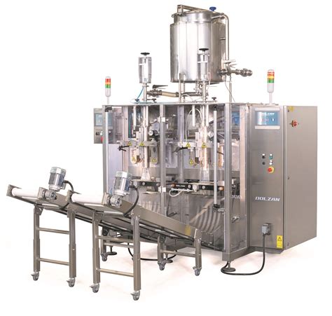 Confezionatrice Doppia Latte Twin Packaging Machine For Milk Dolzan