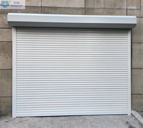 Anti Theft Lifting Electric Rolling Shutter Door Automatic Rolling