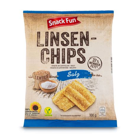 Snack Fun Chips Di Lenticchie Salate Aldi