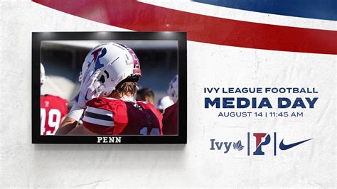 Penn Football At 2023 Ivy League Media Day YouTube