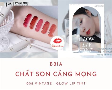 Son Bbia Vintage Màu Hồng Đỏ MLBB Đẹp Nhất Tint Bóng Cực Hot