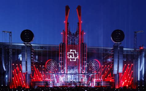 Rammstein Stadium Tour Stage