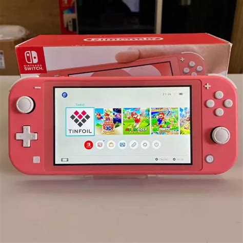 Nintendo Switch Lite Desbloqueado Cart O Gb Garantia Nf Frete Gr Tis