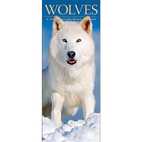 Wolves Vertical Calendar Gladstone Media Corporation Amazon In