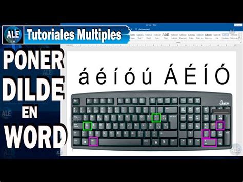 Como Ponerle Acento A Una Letra En Word Recursos Did Cticos Gratis