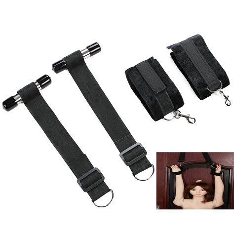 Nylonadult Games Door Swing Handcuffs Fetish Bdsm Bondage Restraints Window Hanging Hand Cuffs