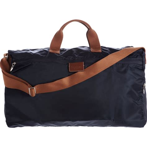 Serapian Packable Duffel Bag In Blue For Men Grey Lyst