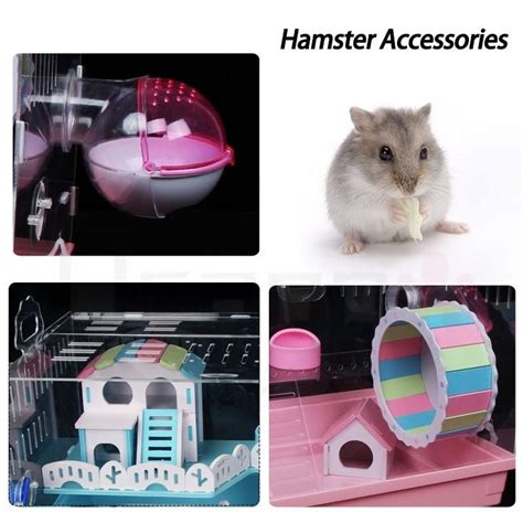 Large Hamster Cage House Acrylic Pet Supplies Homes Other Pet