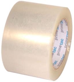 PrimeTac 420 3x110 Clear Packaging Tape Long Island Packing Tape