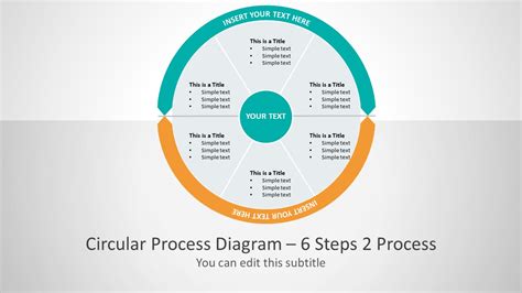 Segment Circular Powerpoint Diagram Slidemodel