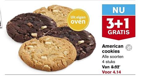 American Cookies Aanbieding Bij Hoogvliet Folders Nl