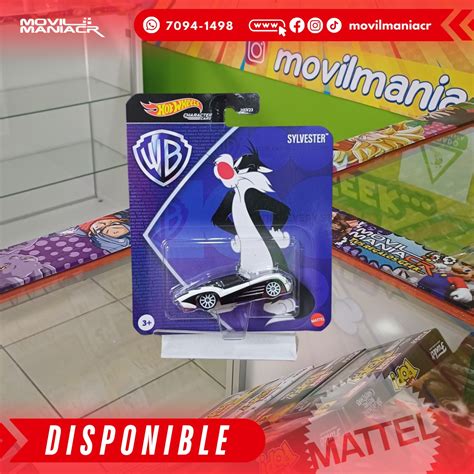 Mattel Hot Wheels Character Car Sylvester
