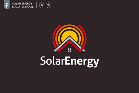 Solar Energy Logo Branding And Logo Templates Creative Market