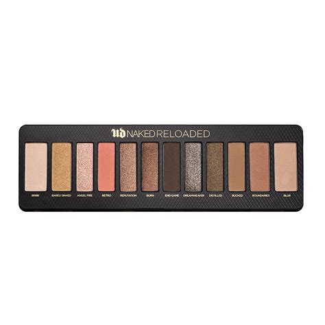 Naked Reloaded Eyeshadow Palette Nude Warm Eye Looks Urban Decay UK