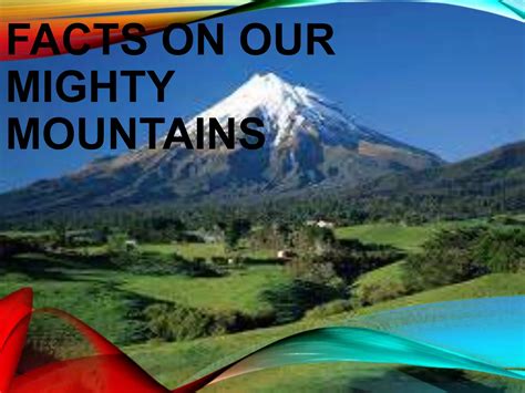 Mountains 5 Types Ppt