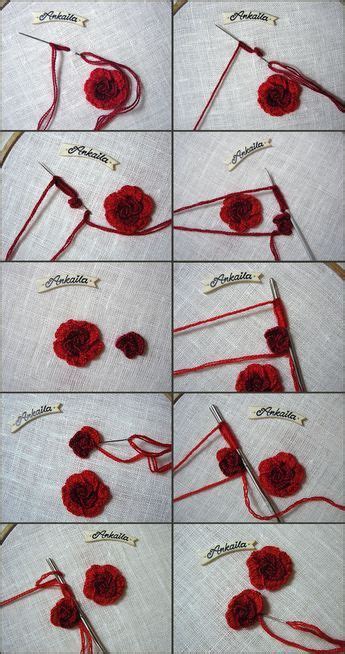 Hand Embroidery Tutorial: Roses and Pink Flowers