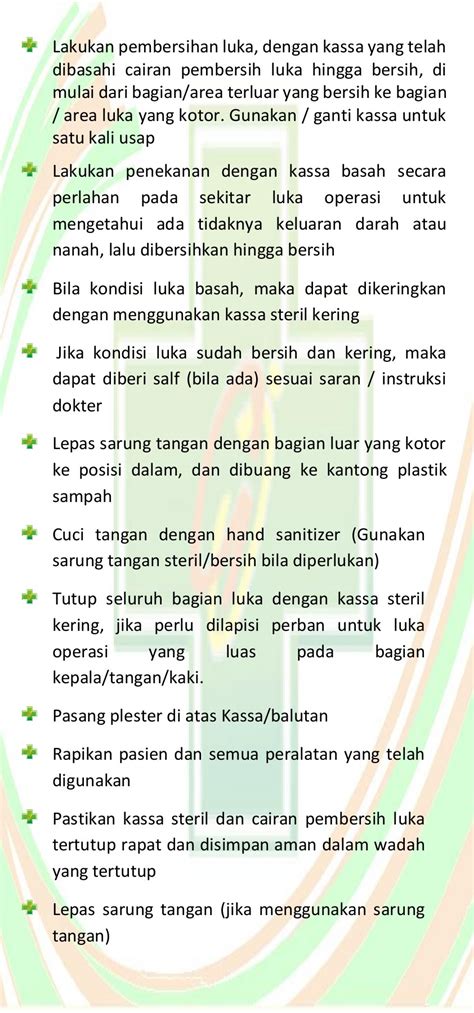 LEAFLET PERAWATAN LUKA OPERASI Aldhy Doank Halaman 5 PDF Online