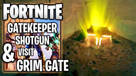 Fortnite Collect A Gatekeeper Shotgun Then Visit Grim Gate Oracle’s Snapshot Stage 7 Youtube