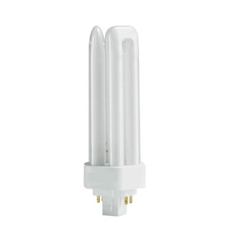 57 watt triple tube 4 pin compact fluorescent light bulbs with 3500K ...