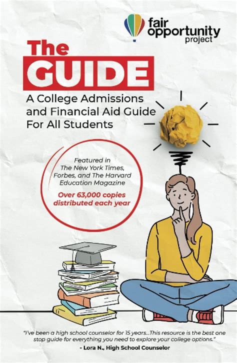 The Guide A College Admissions And Financial Aid Guide For All