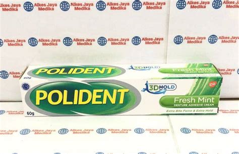 Polident Lem Gigi Palsu Gram Fresh Mint Lazada Indonesia