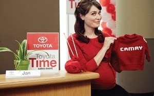 Toyota And Saatchi Write Ad Star's Pregnancy Into Popular 'Jan' Campaign 05/09/2014