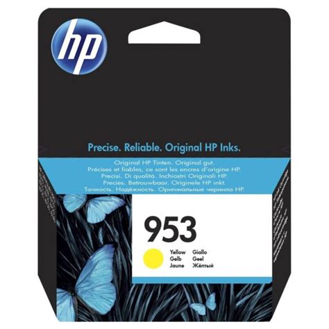 Buy HP 953 F6U14AE Yellow Original Ink Cartridge in Dubai UAE. HP 953 ...