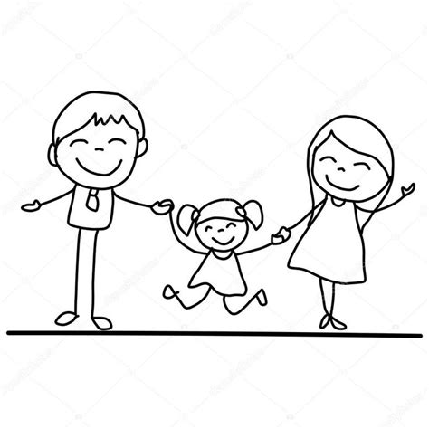 Disegno Famiglia Facile - Disegno Di Famiglia Grande Una Casa Per La Famiglia Scoiattolo: Un