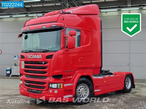 Ciągnik siodłowy Scania R450 4X2 Highline Retarder 2x Tanks Xenon Euro