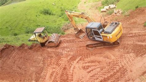 Começam as obras para solucionar erosão da MG 129 Correio Online