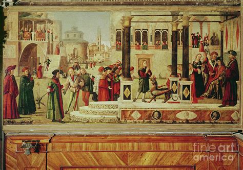 The Miracle Of St Tryphonius Painting By Vittore Carpaccio Pixels