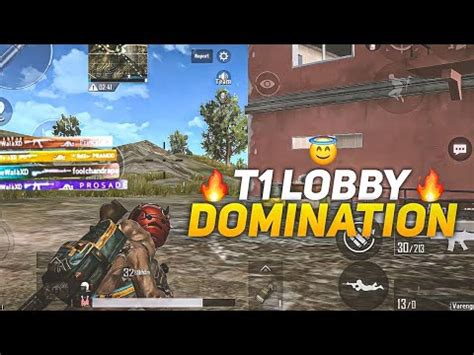 T Lobby Domination Realme Pro G Fps Pubg Lite Comptetive