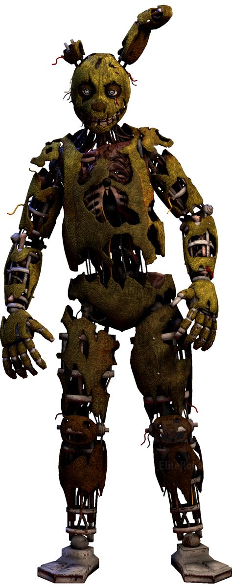 [fnaf Sfm] Aftonbuilt Springtrap Render By Eliterobo On Deviantart