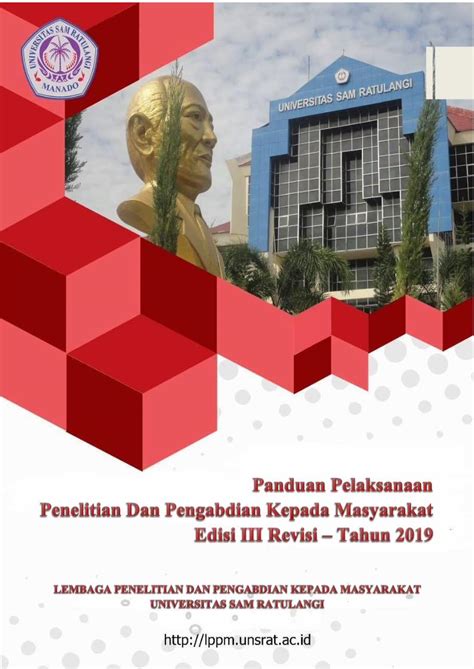 Pdf Panduan Pelaksanaanpenelitian Pengabdian Kepada Lppm Unsrat