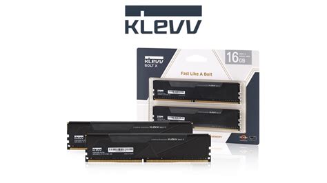 Klevv Bolt X DDR 4 3600Mhz 16gb 8GB X 2 KIT PC Ram Dimm Computers