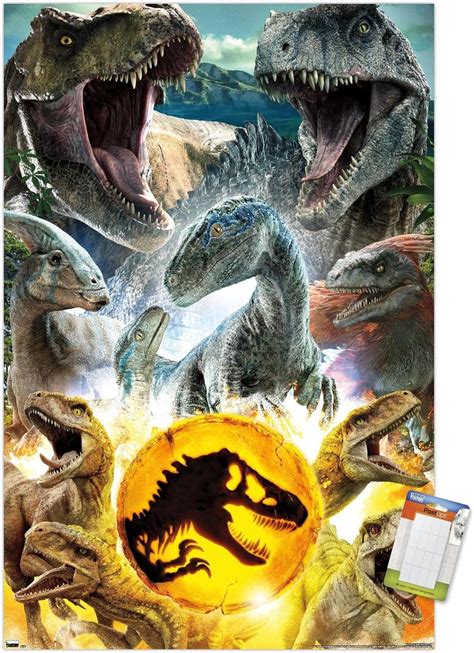 Jurassic World Dominion Póster De Pared En Grupo Mx