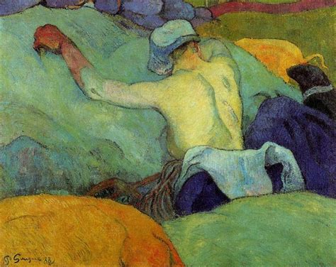 In The Heat The Pigs Paul Gauguin Wikiart Org